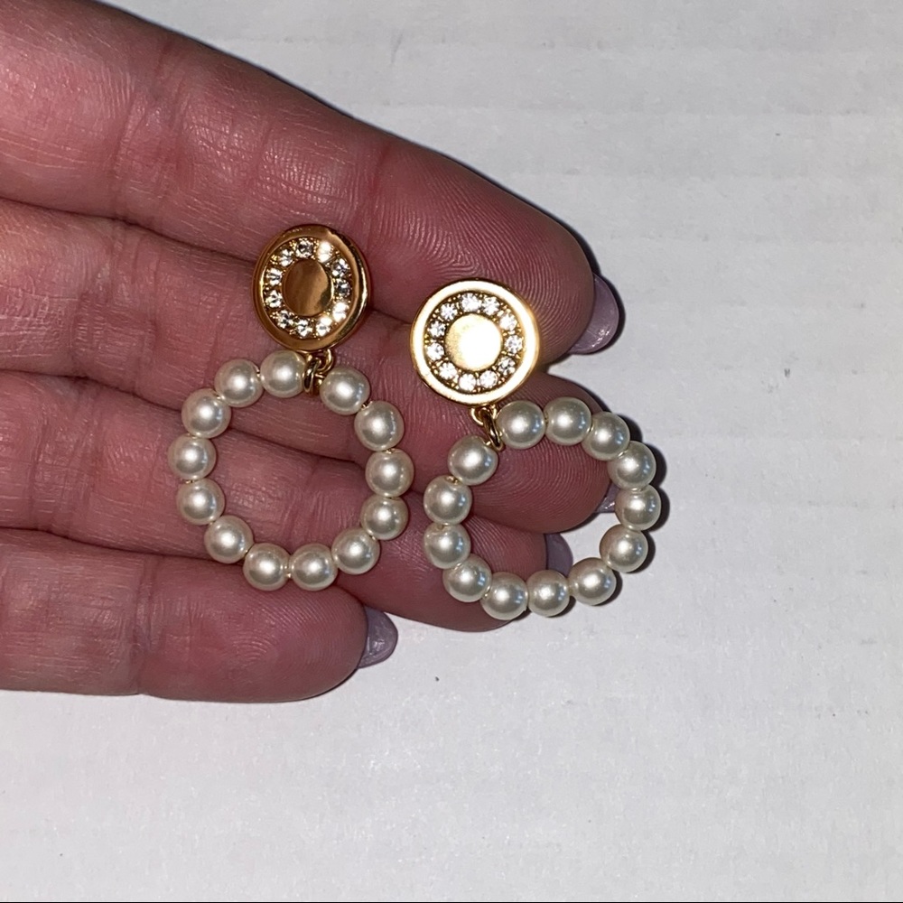 J Crew Pearl Earrings